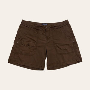 Y2K Ralph Lauren Chocolate Brown Cargo Shorts
